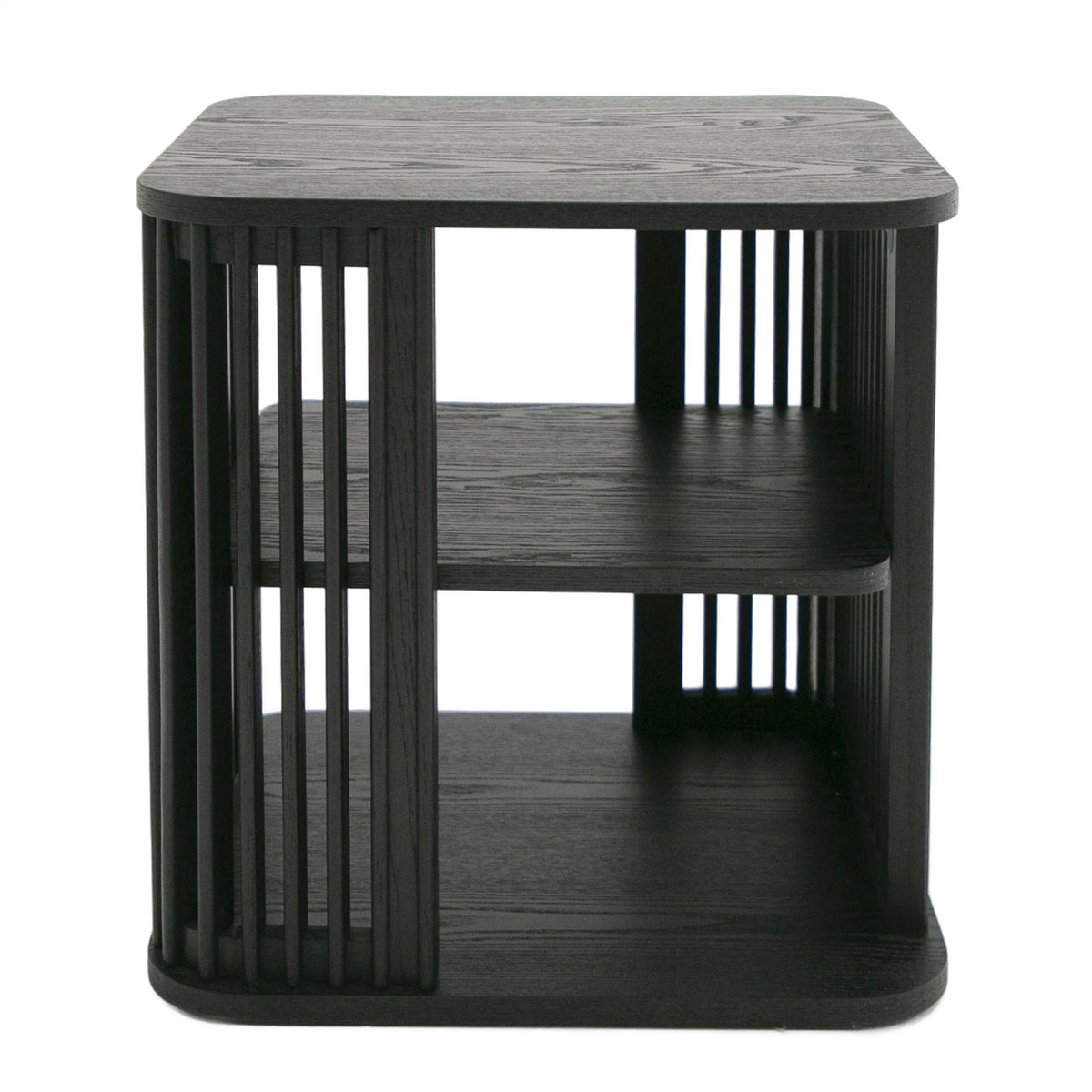 Thayne - Modern Mid Century Black Ash End Table