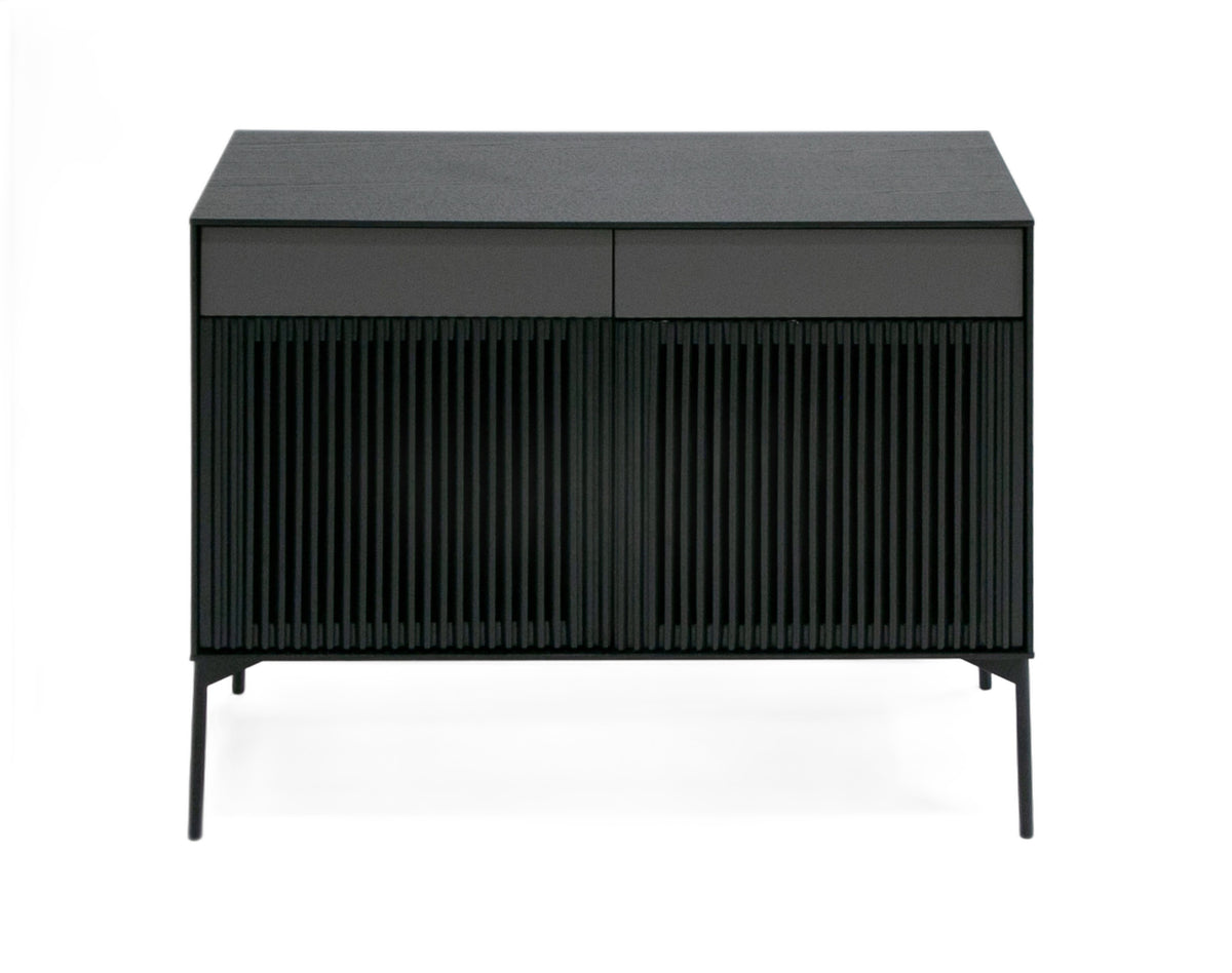 Casper Modern Mid Century Black Oak Buffet