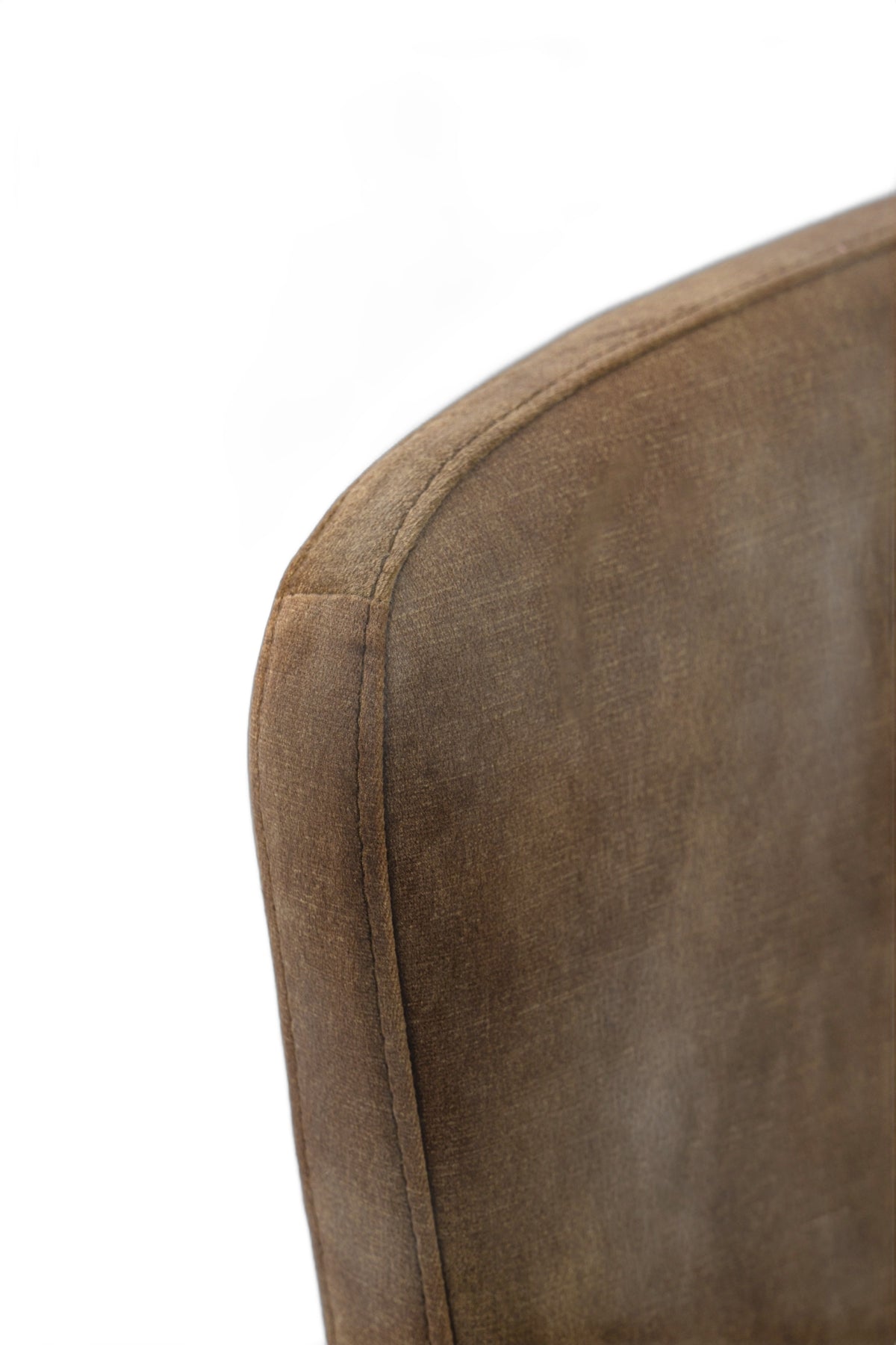 Ditka - Modern Camel Velvet Dining Chair (Set of 2)