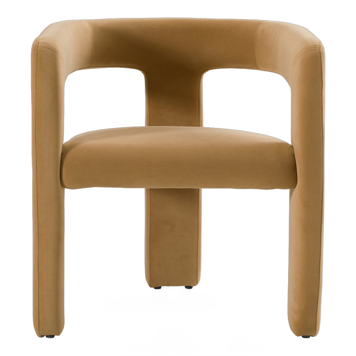 Cherish - Modern Tan Fabric Dining Chair
