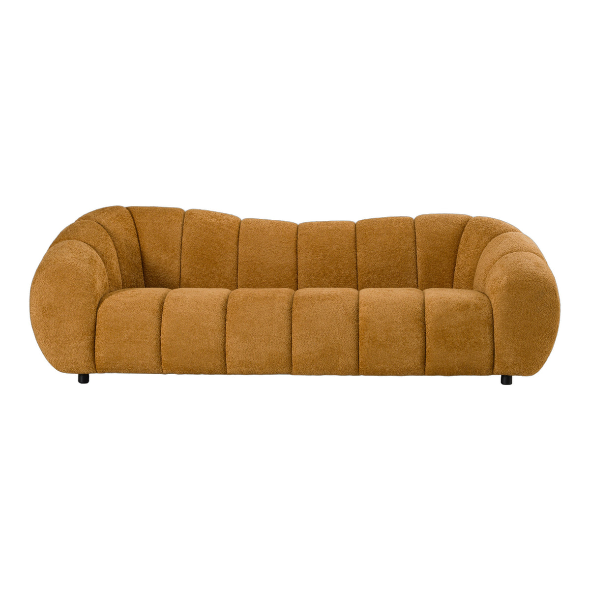 Suki - Modern Camel Fabric Sofa