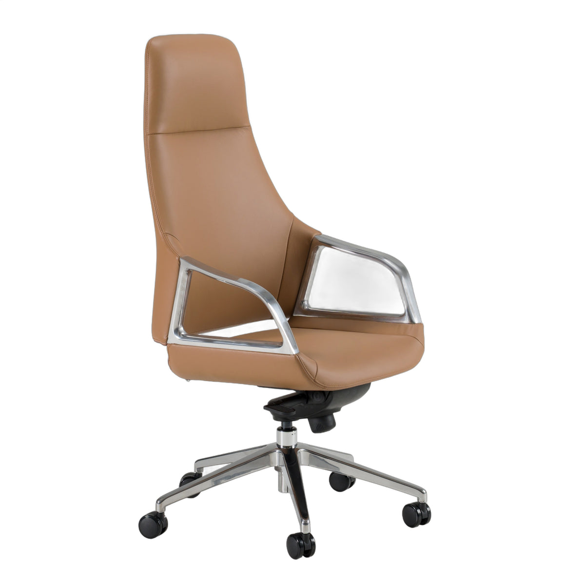 Merlo - Modern Brown High Back Executive Office Chair