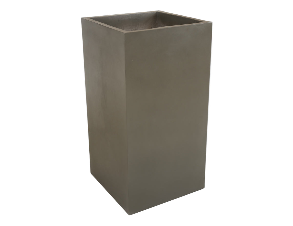 Modrset Helotes - Modern Grey Concrete Planter