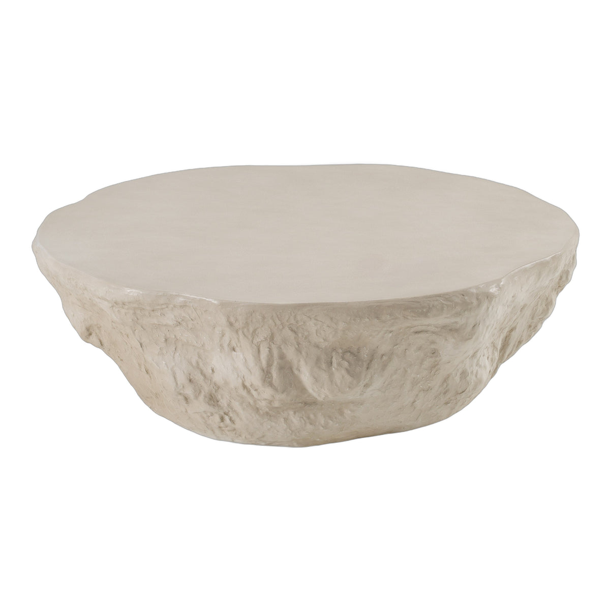 Tyrel - Modern Beige Concrete Coffee Table