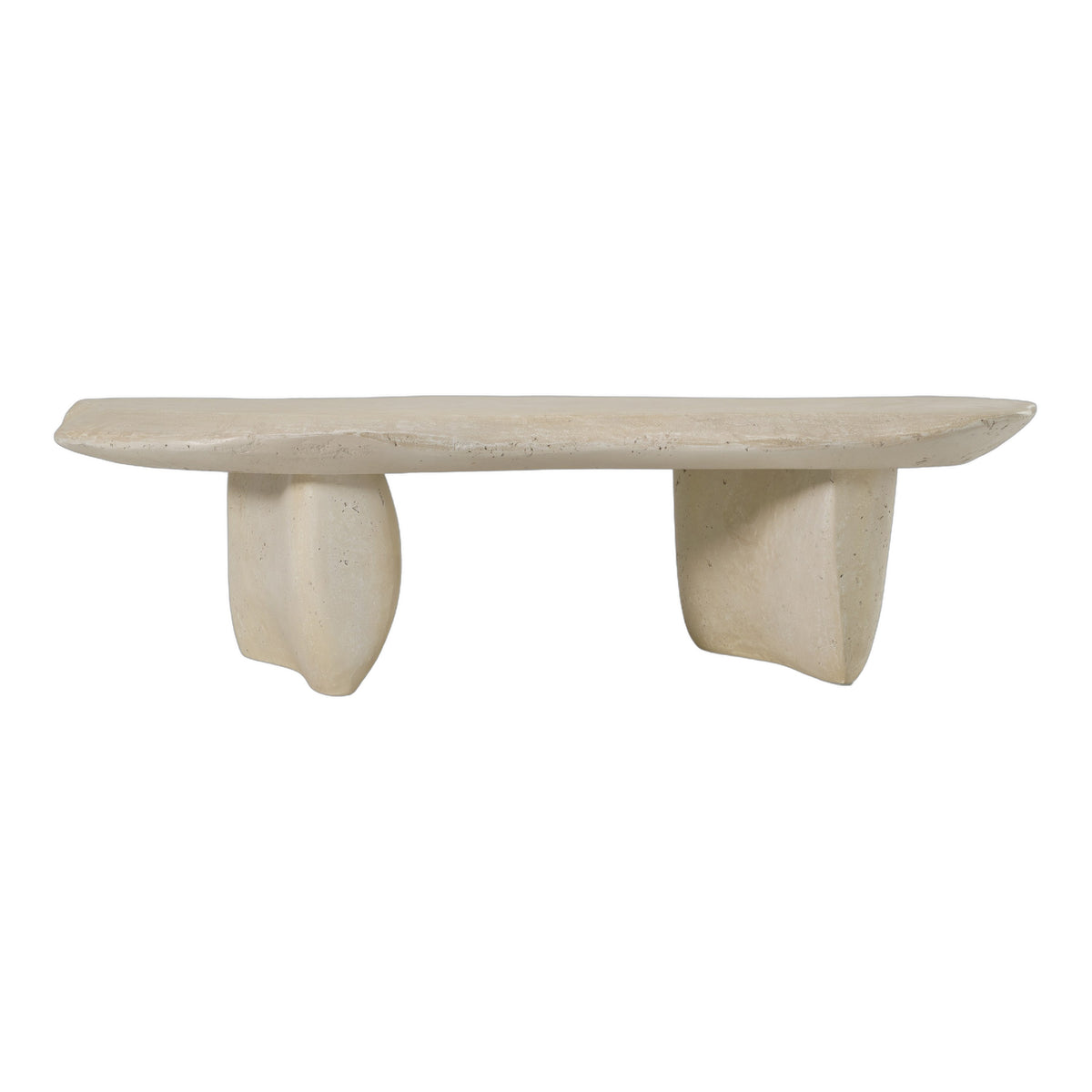 Slone - Modern Beige Fiberform Coffee Table