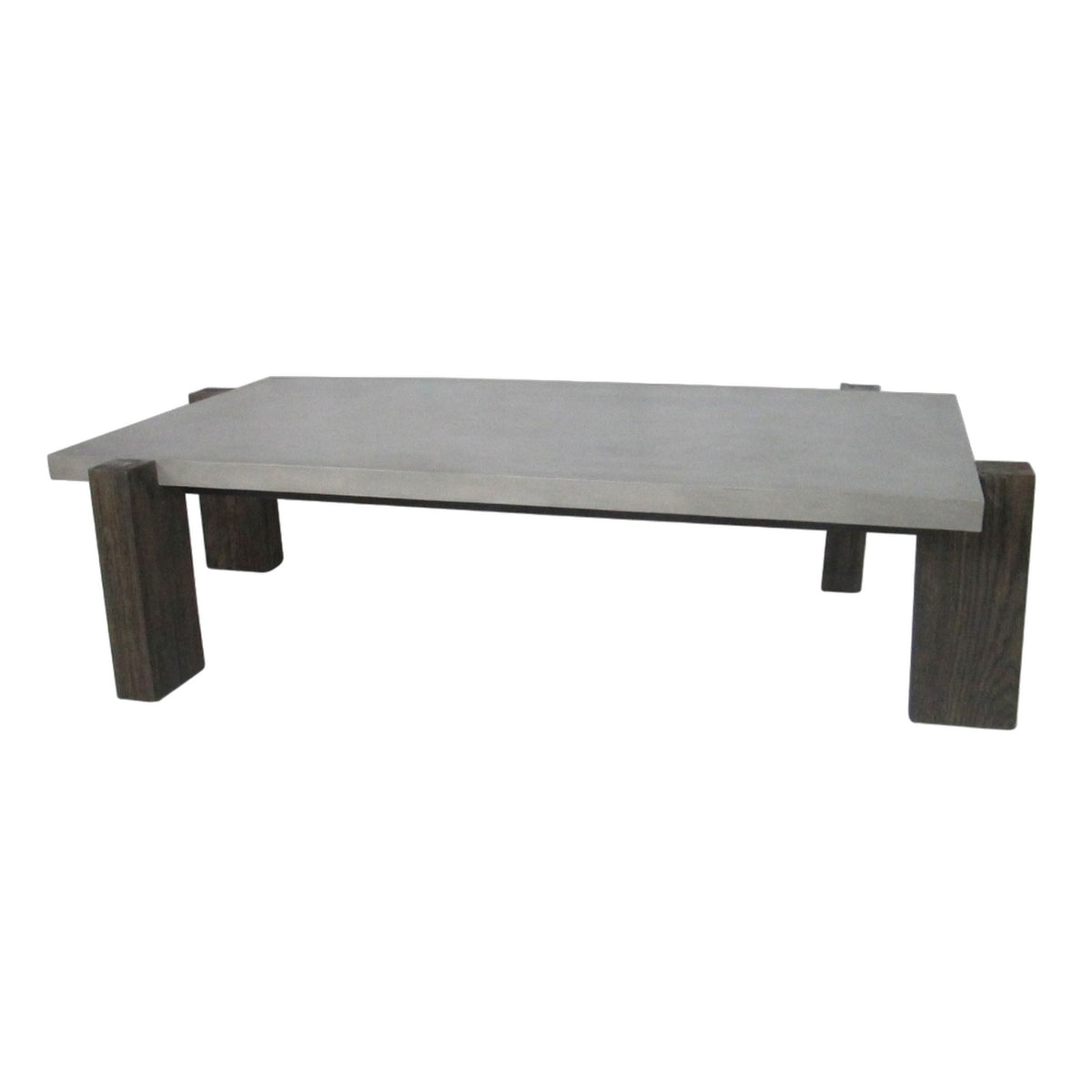 Milton - Dark Grey & Walnut Coffee Table