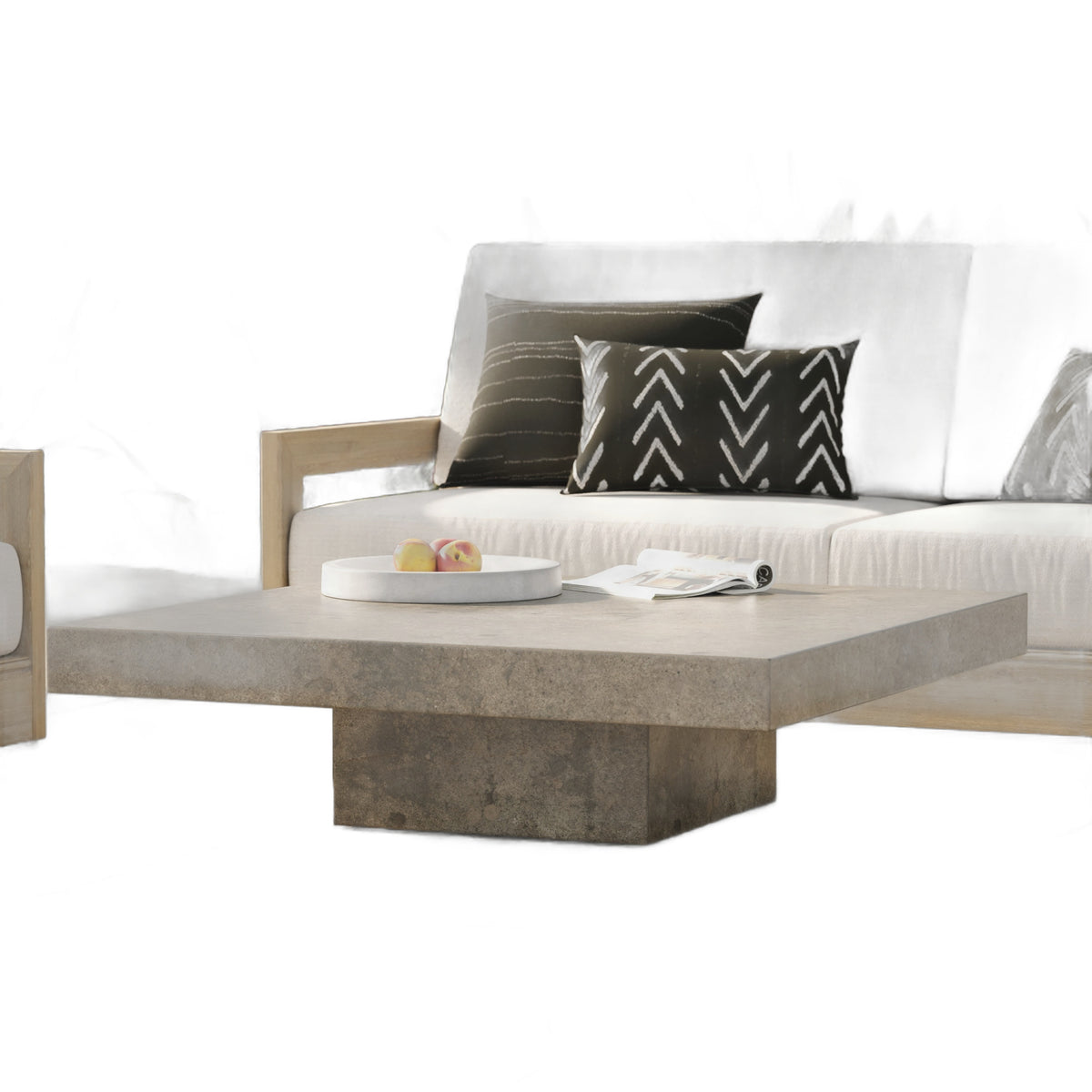 Morley Modern Concrete Coffee Table