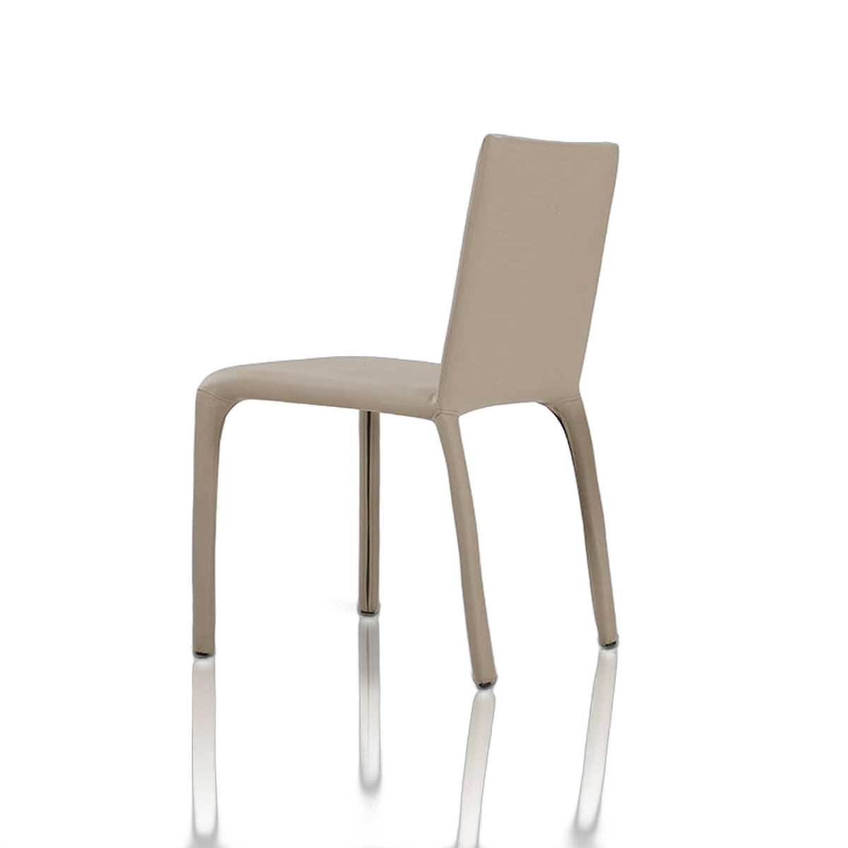 Hyla - Modern Leatherette Grey Chair (Set of 2)