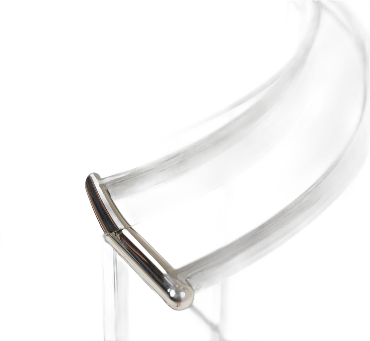 Jeeves - Modern Stainless Steel + Mirror Rolling Cart