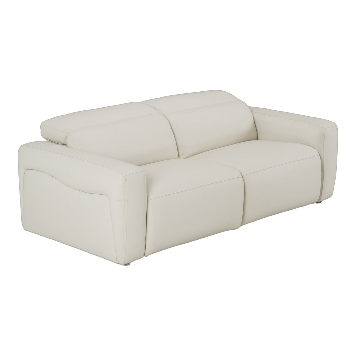 Jessop - Modern Leather Sofa 2 Recliners