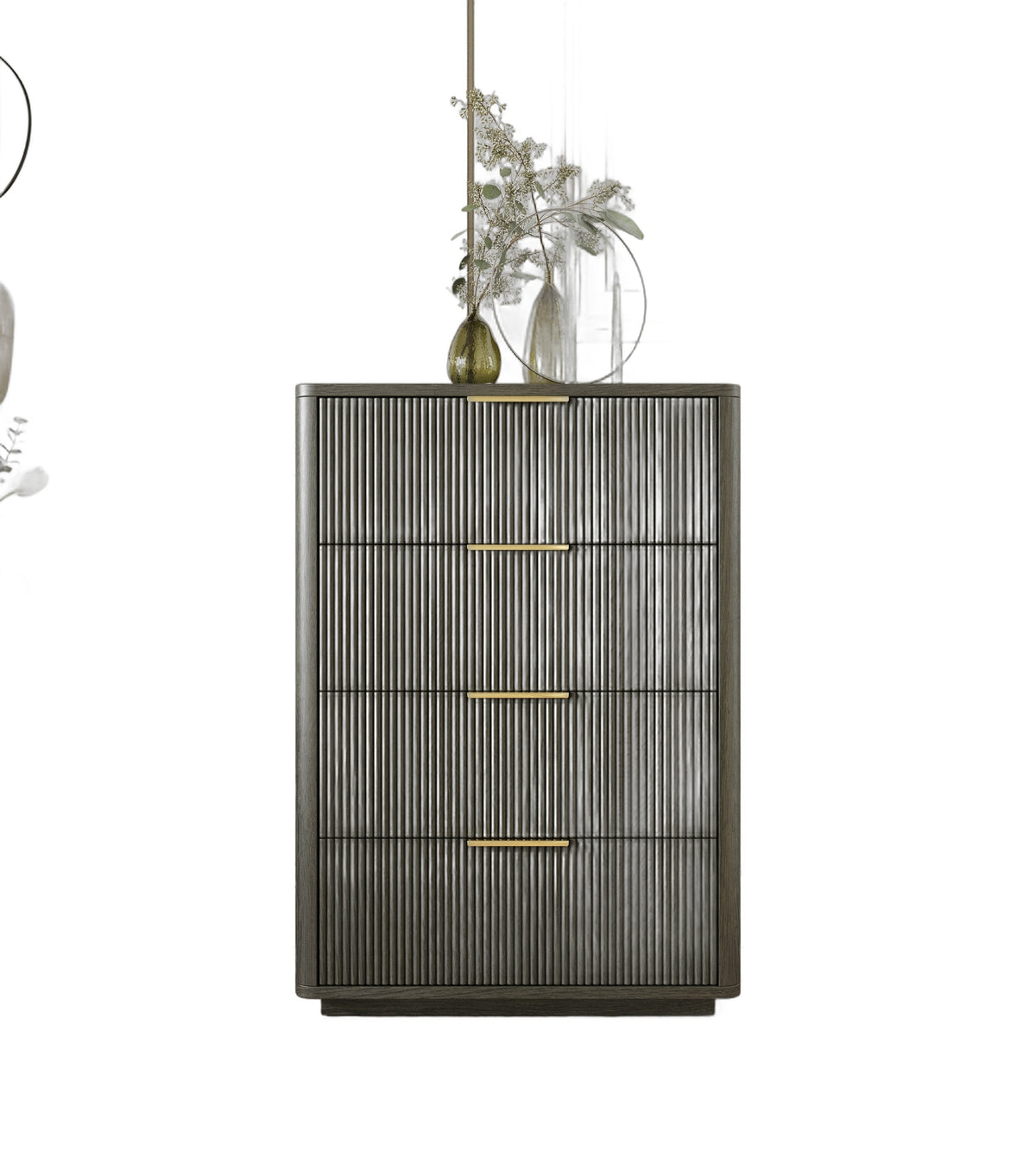 Santa Monica - Modern Grey Wash Chest