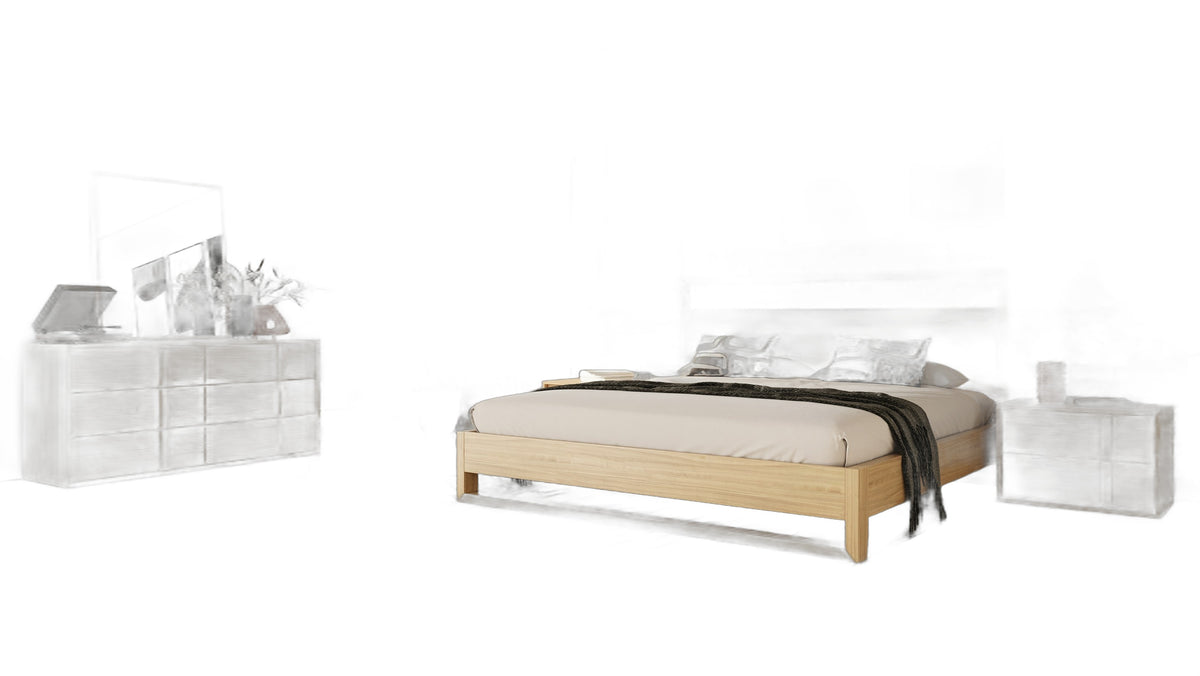 Berlin - Modern Natural Oak Bedroom Set