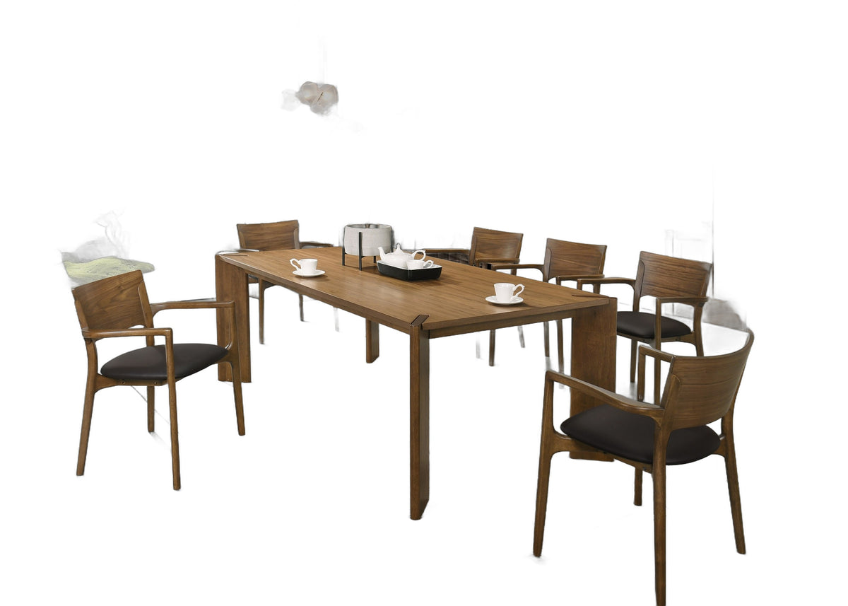 Edelman - Mid-Century Modern Walnut Dining Table