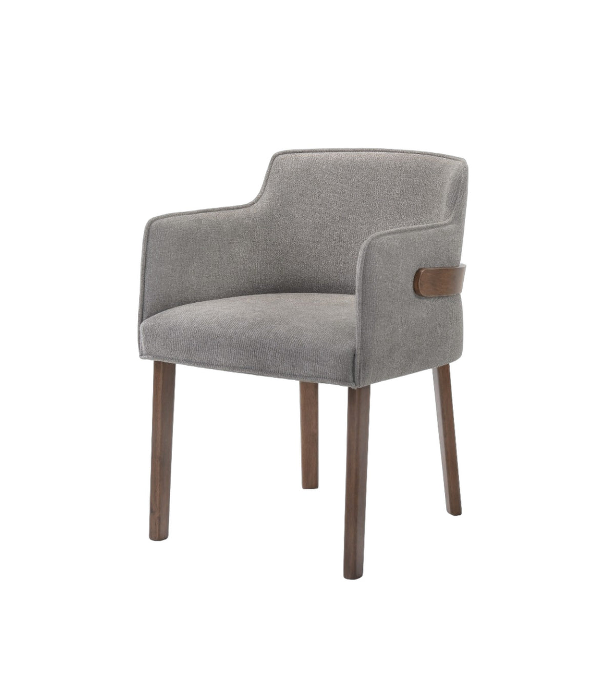 Jordan Modern Walnut & Grey Dining Set