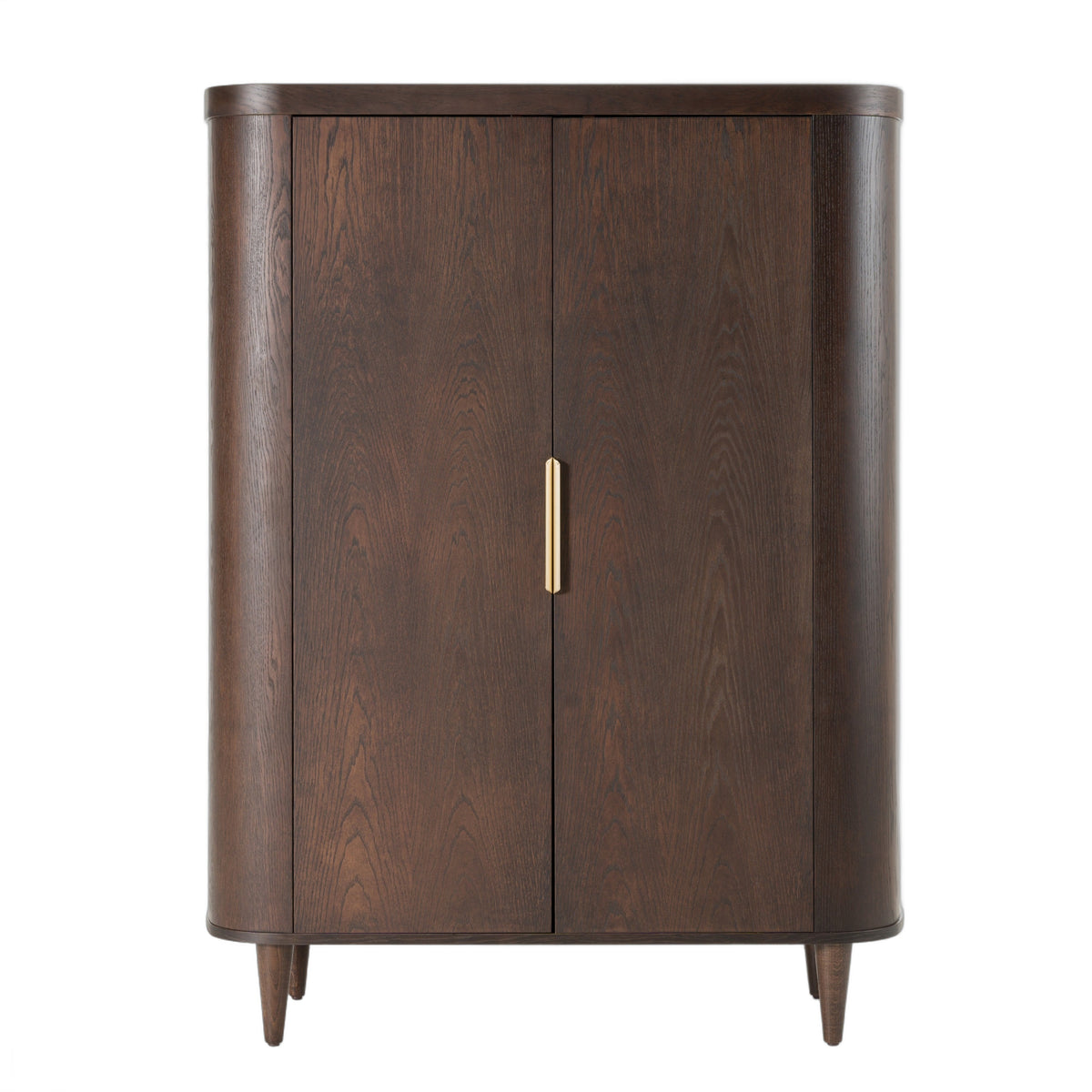 Richmond - Modern Brown Rounded Tall Buffet