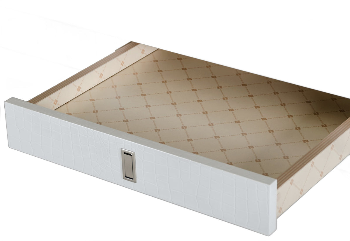 Congress Transitional White Crocodile Office Desk