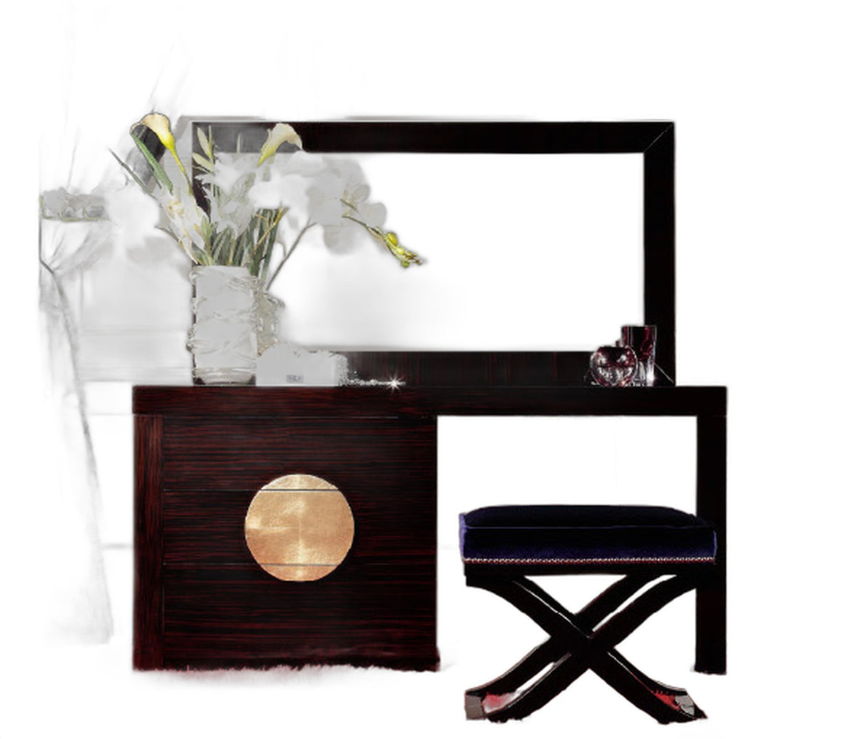 Tuscany Ebony Vanity Table