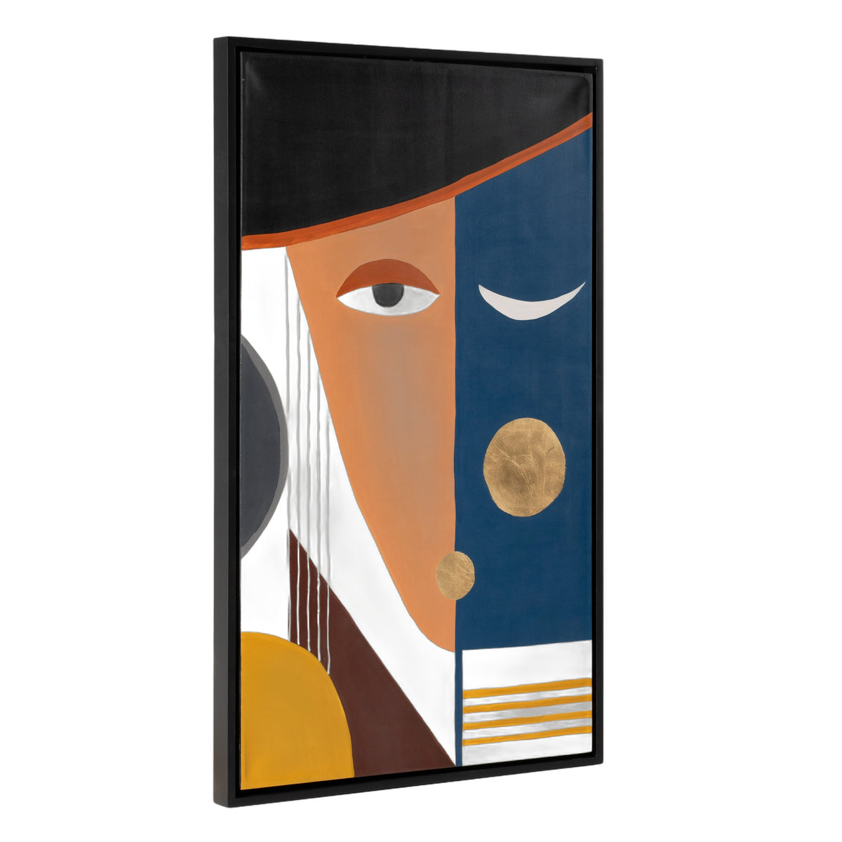 Colors Face - Modern 35" x 59" Painting