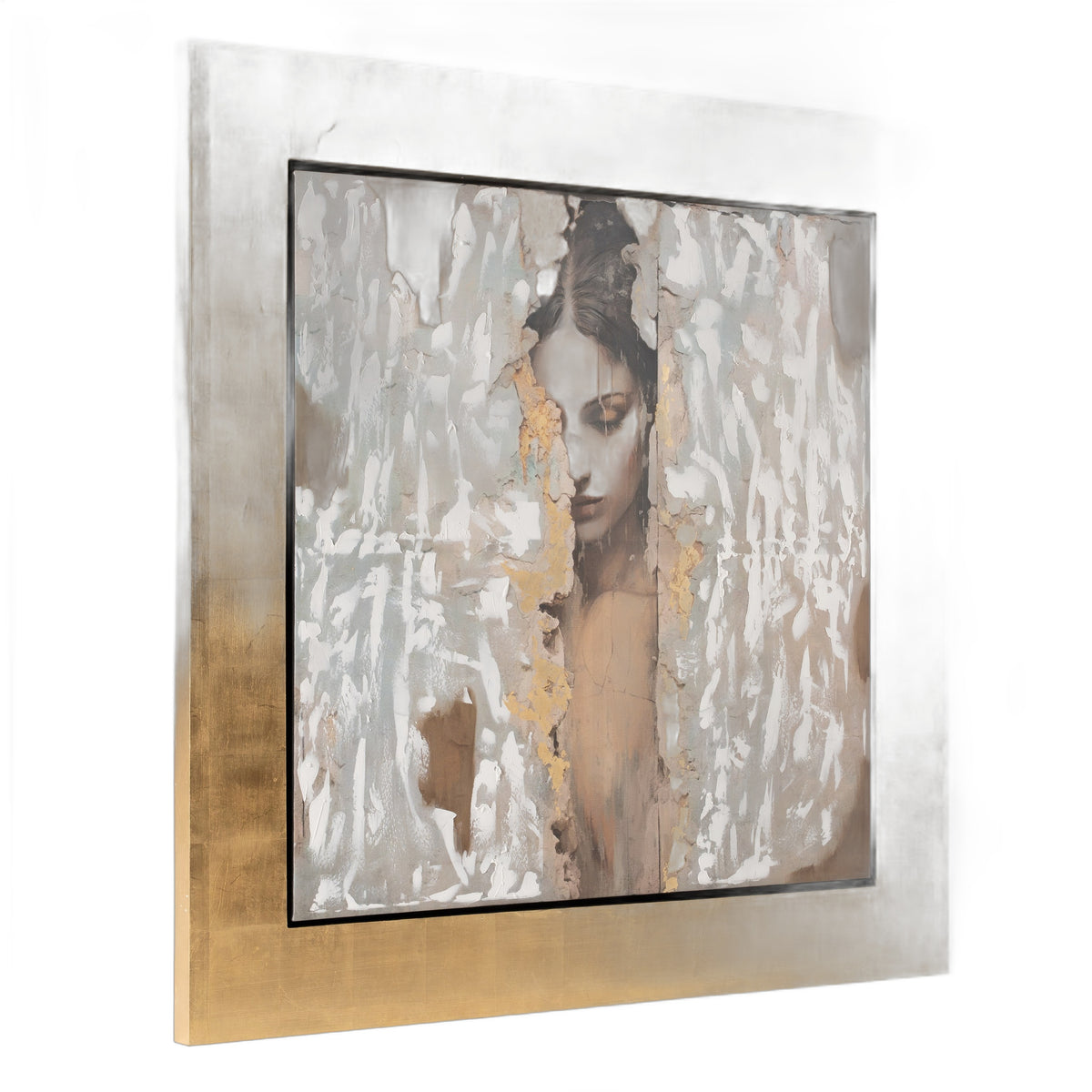 Stey - Modern Gold 71" x 71" Painting