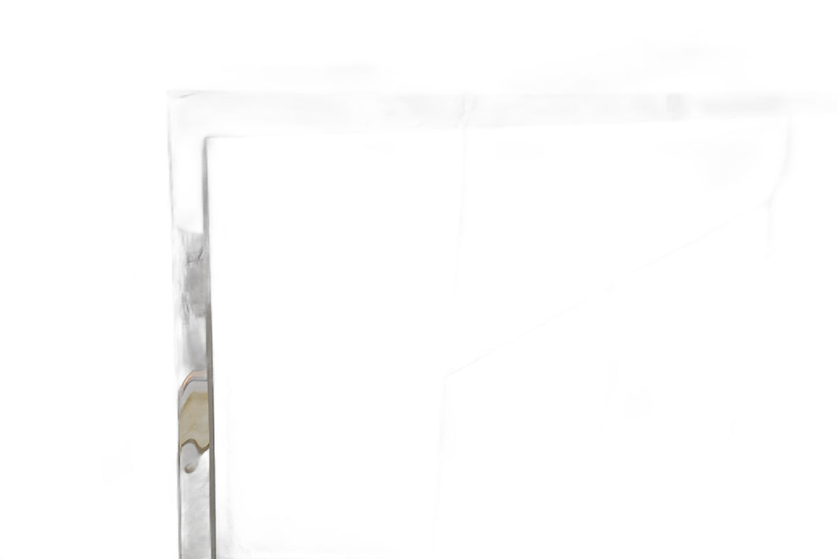 Chrysler Modern White Bonded Leather Bed