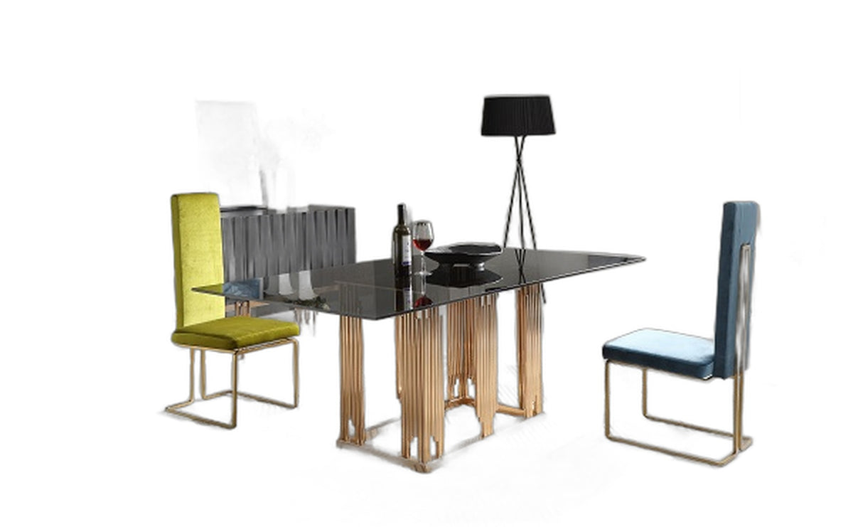 Token Modern Black & Rosegold Buffet
