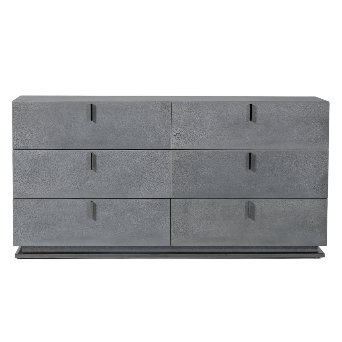 Buckley - Modern Grey Crackle Dresser
