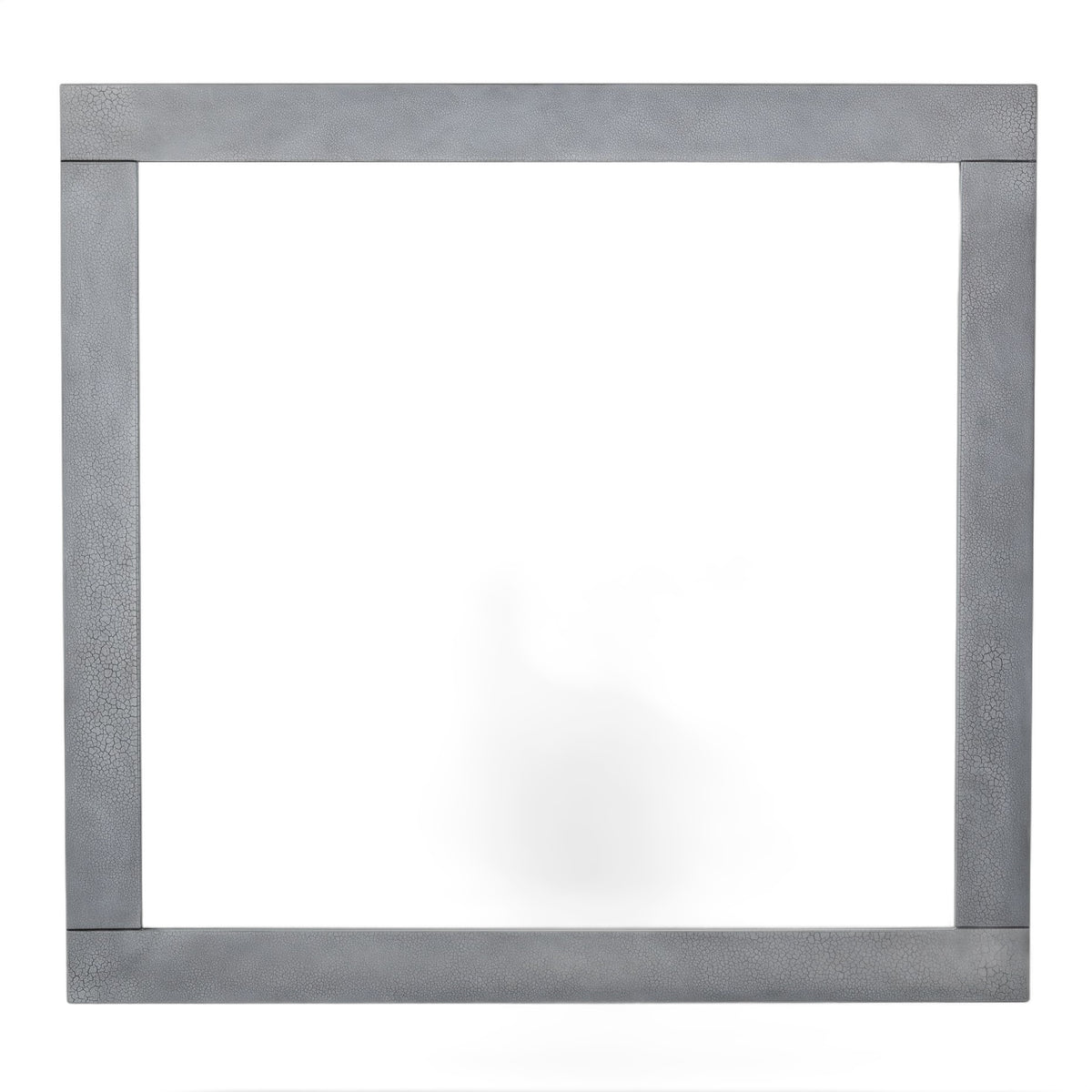 Buckley - Modern Grey Crackle Mirror