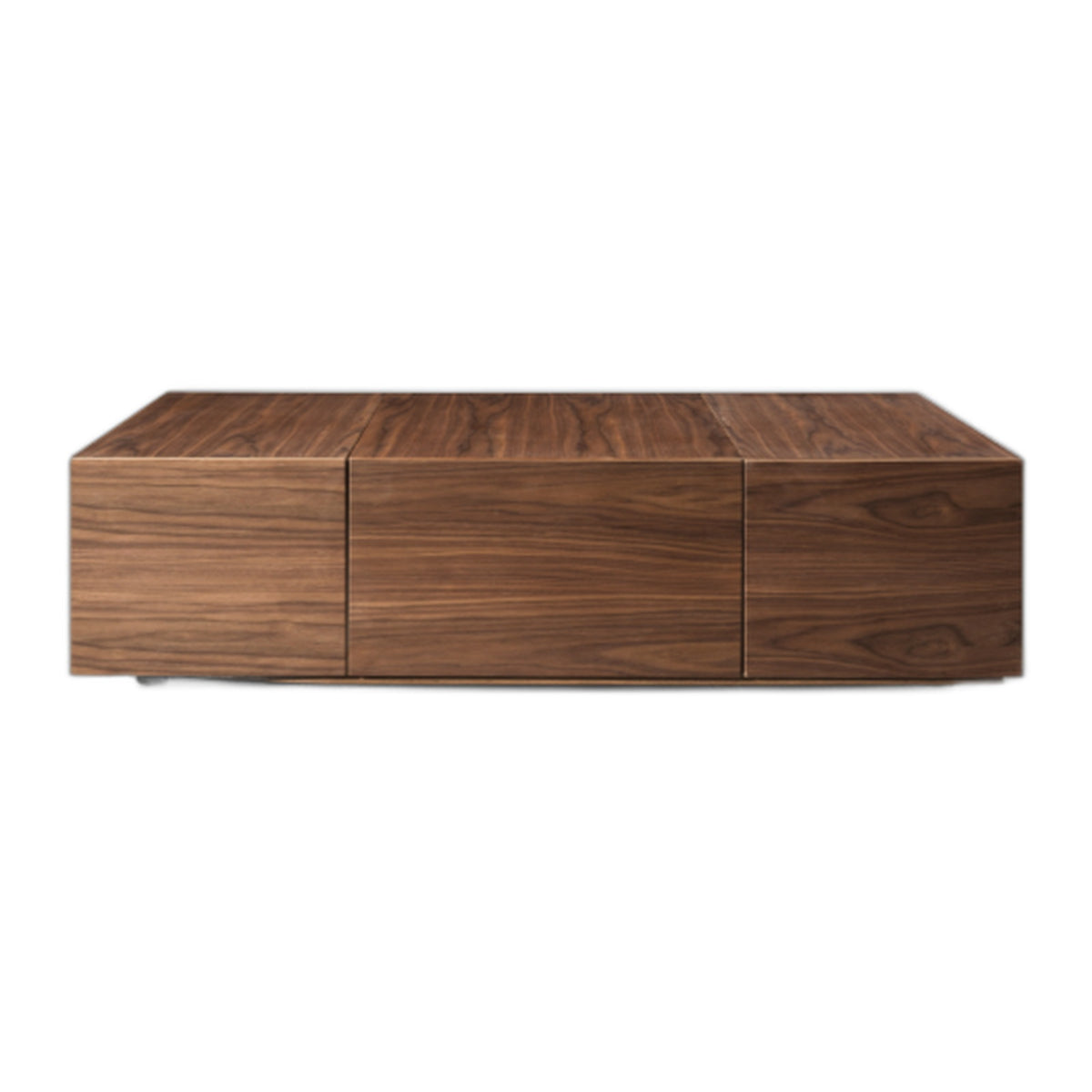 Leslie Modern Walnut Coffee Table