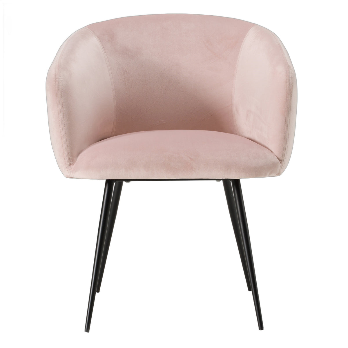 Luzerne - Modern Pink Velvet Dining Chair