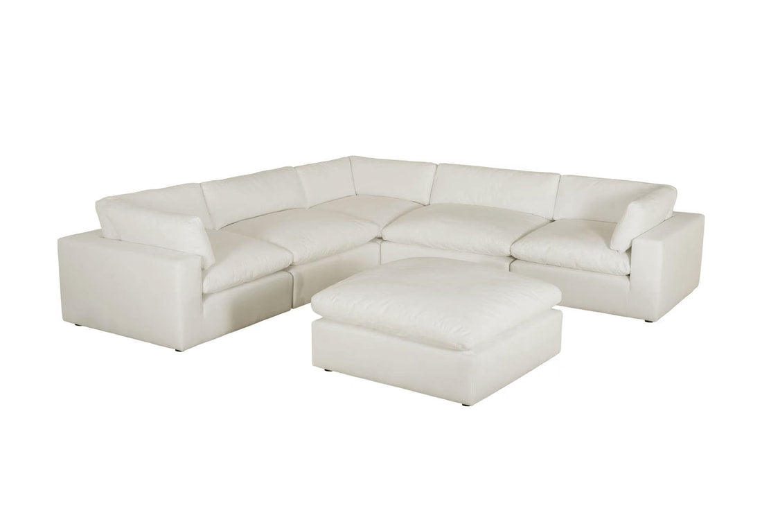 XL CLOUD Sectional + Ottoman Set