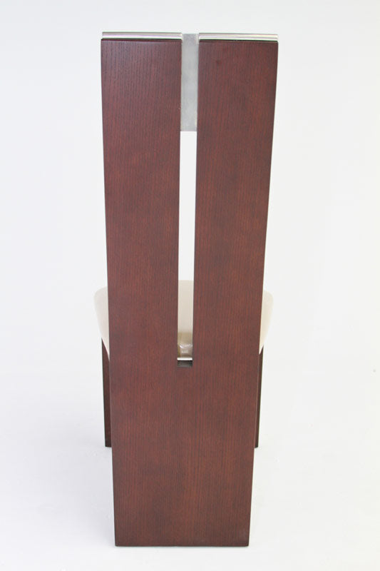 Zenith Modern Red Oak Extendable Dining Table - original 5